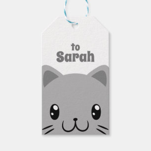Niedliche Katze Geschenkanhänger