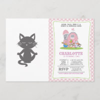 Niedliche Katze im Medizin - Wählen Sie die Hinter