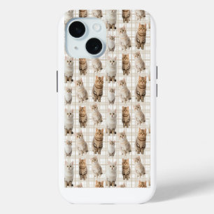 Niedliche Katze iPhone 15 Hülle 