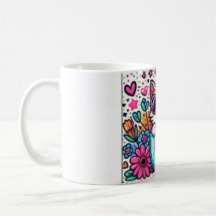 Niedliche Katze Kaffeetasse