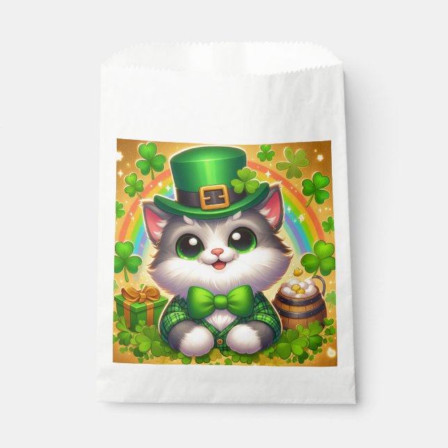 Niedliche Katze/Kätzchen Geschenktütchen (Vorderseite)