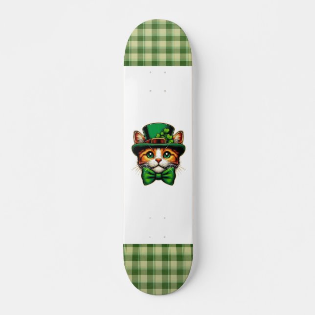 Niedliche Katze/Kätzchen Skateboard (Vorne)