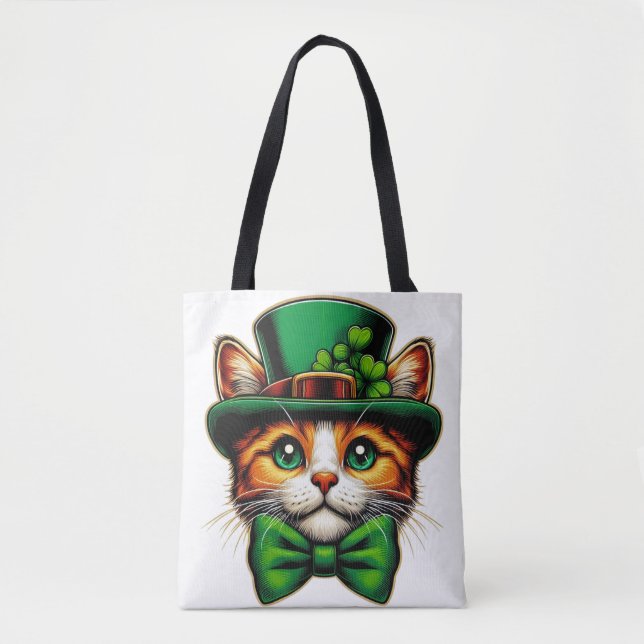 Niedliche Katze/Kätzchen Tasche (Vorderseite)