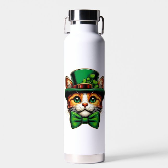 Niedliche Katze/Kätzchen Trinkflasche (Vorne)