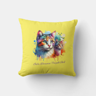 Niedliche Katze Kissen