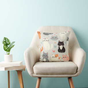 niedliche Katze Kissen