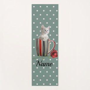 Niedliche Katze Kitten Pet Liebhaber Geschenk Yogamatte