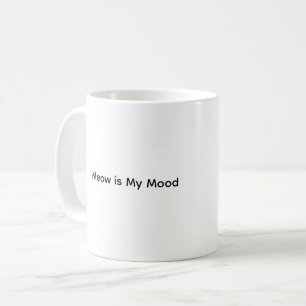 Niedliche Katze Komfortabel spricht leicht. Kaffeetasse