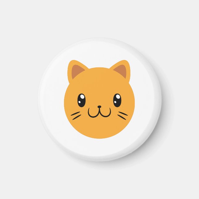 Niedliche Katze Magnet (Vorne)