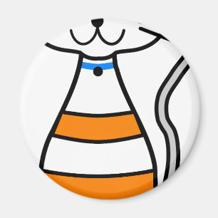 Niedliche Katze Magnet