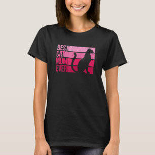 Niedliche Katze Mama für Frauen Katze Haustier Kat T-Shirt