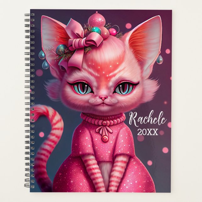 Niedliche Katze Planer (Vorderseite)