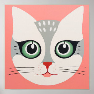 Niedliche Katze Poster