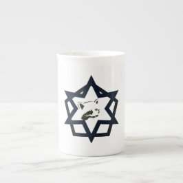 Niedliche Katze Prozellantasse