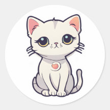 Niedliche Katze sagt ohayo!