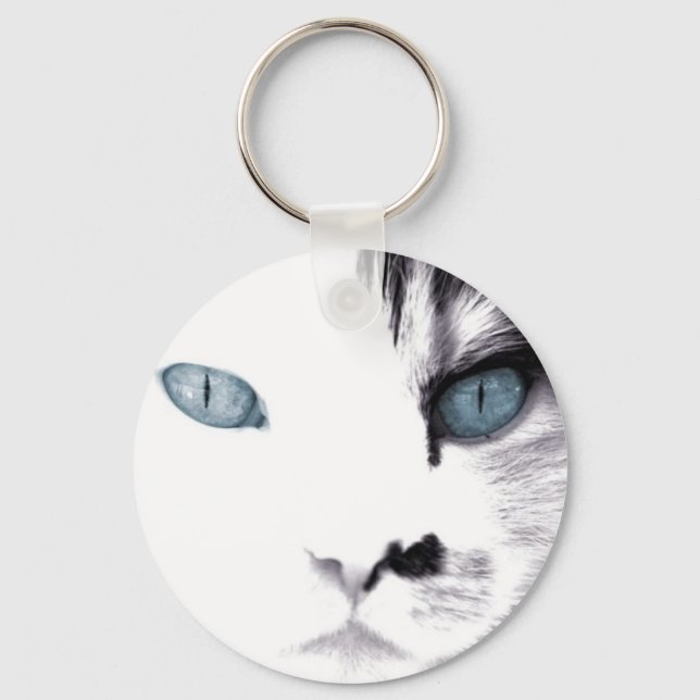 Niedliche Katze Schlüsselanhänger (Vorderseite)
