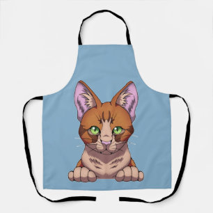 Niedliche Katze Schürze