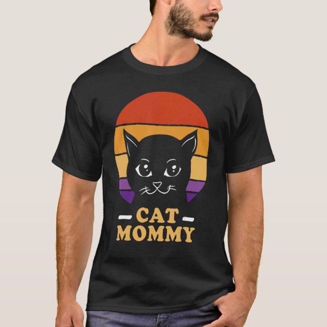 Niedliche Katze T-Shirt (Vorderseite)