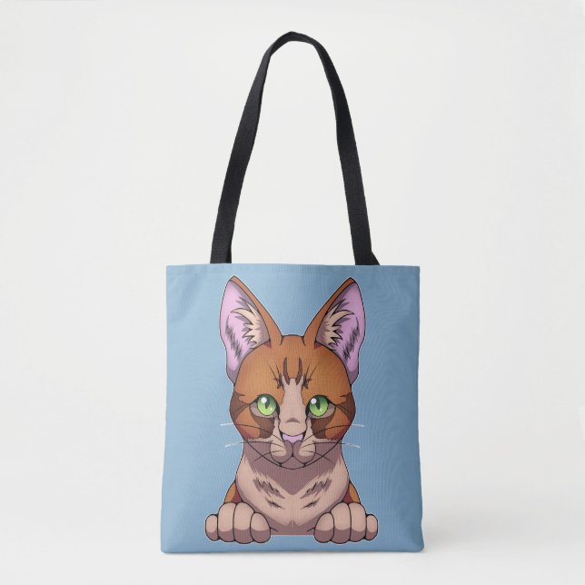 Niedliche Katze Tasche (Vorderseite)