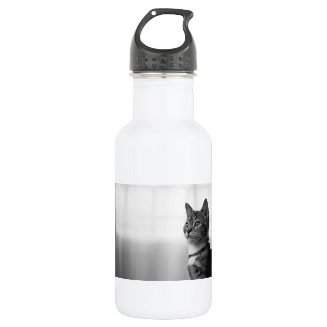 Niedliche Katze Trinkflasche (Vorderseite)