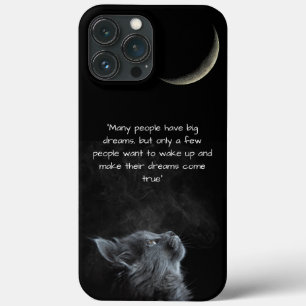 niedliche Katze, Weisheits-Halbmond Case-Mate iPhone Hülle