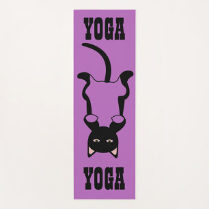 Niedliche Katze Yogamatte