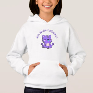 niedliche Katze, Zen-Modus, zen Katze Hoodie