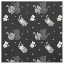 Niedliche Katzen auf Black Cheeky Witz® Cat Liebha
