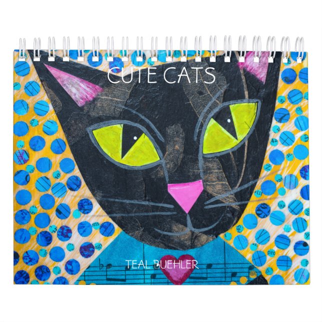 Niedliche Katzen Kalender (Titelbild)