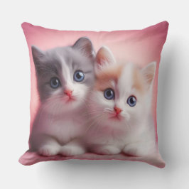Niedliche Katzen Kinder - Weichweiche, weiche, fru Kissen