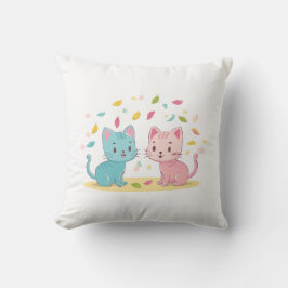 Niedliche Katzen Kissen