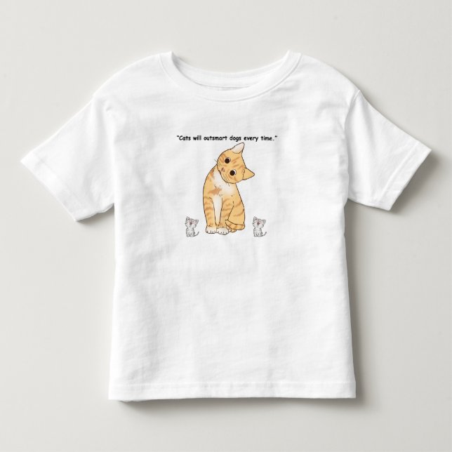 niedliche Katzen Kleinkind T-shirt (Vorderseite)