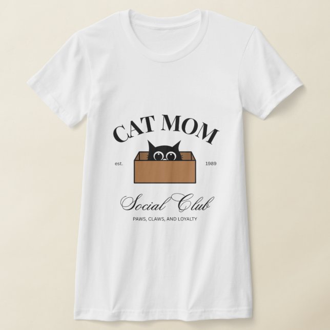 Niedliche Katzen Mama - Haustiere, Tiere, Hunde, K T-Shirt (Ablage )