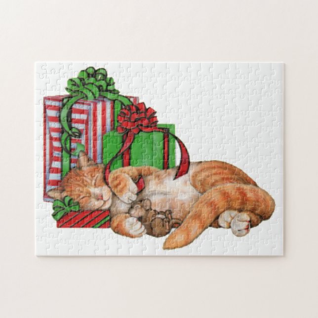 Niedliche Katzen-, Mäuse-und Weihnachtsgeschenke (Horizontal)