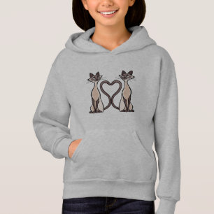 Niedliche Katzen mit sehr schönem Herzen Hoodie