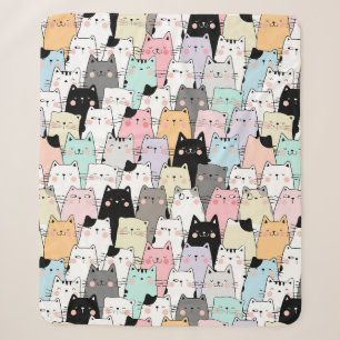Niedliche Katzen Sherpa Blanket Sherpadecke