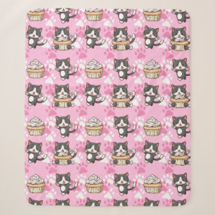 Niedliche Katzen Sherpa Blanket Sherpadecke
