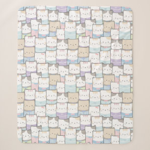 Niedliche Katzen Sherpa Blanket Sherpadecke