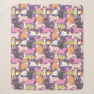 Niedliche Katzen Sherpa Blanket Sherpadecke