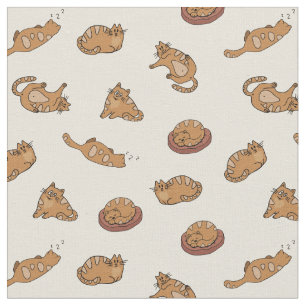 Niedliche Katzen Stoff
