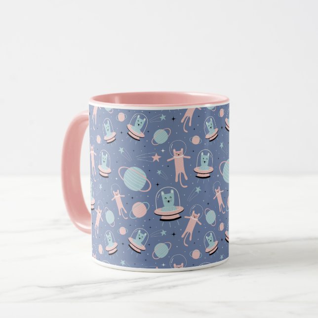 Niedliche Katzen Tasse (Vorderseite Links)