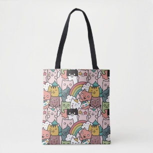 Niedliche Katzen Totbeutel Tasche