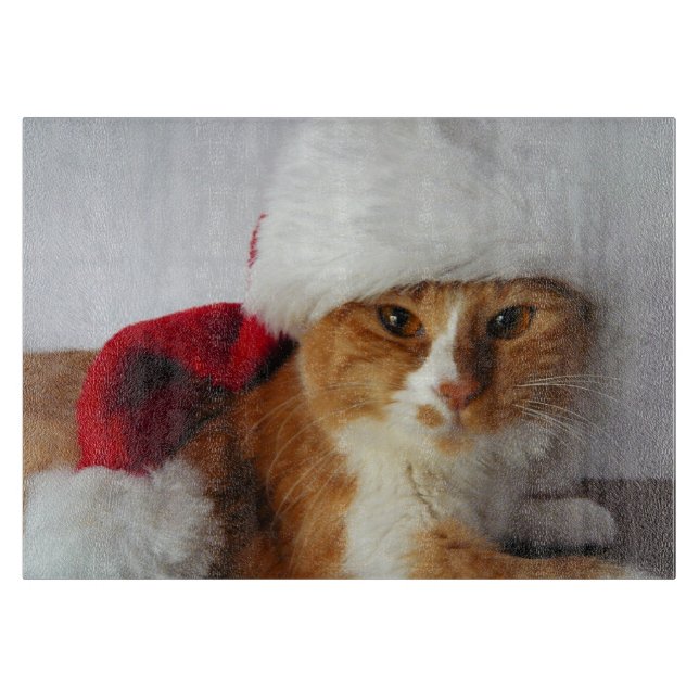 Niedliche Katzen-tragendes Schneidebrett (Vorderseite)