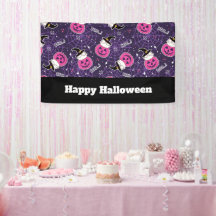 Niedliche Katzen und Kürbis Halloween-Muster