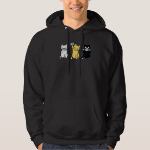 Niedliche Katzenanzug Maske Niedlich Adorable Kitt Hoodie