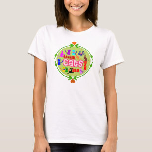 😻 🐾 ↷ Niedliche Katzenfamilie Bella Circle Top