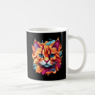 Niedliche Katzengesicht-87002 Kaffeetasse