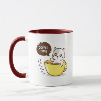 Niedliche Katzenjause Tasse