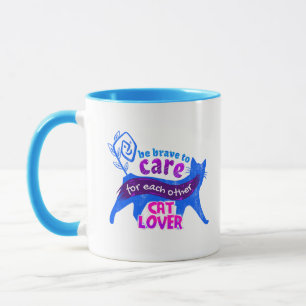 Niedliche Katzenliebhaber-Kommunikations-Tasse Tasse