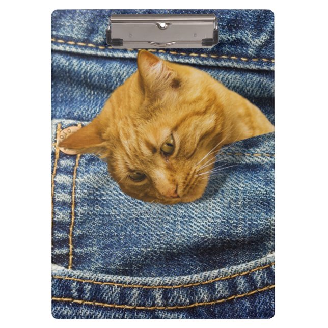 Niedliche Katzenliebhaber Sake-Geschenk Klemmbrett (Vorderseite)